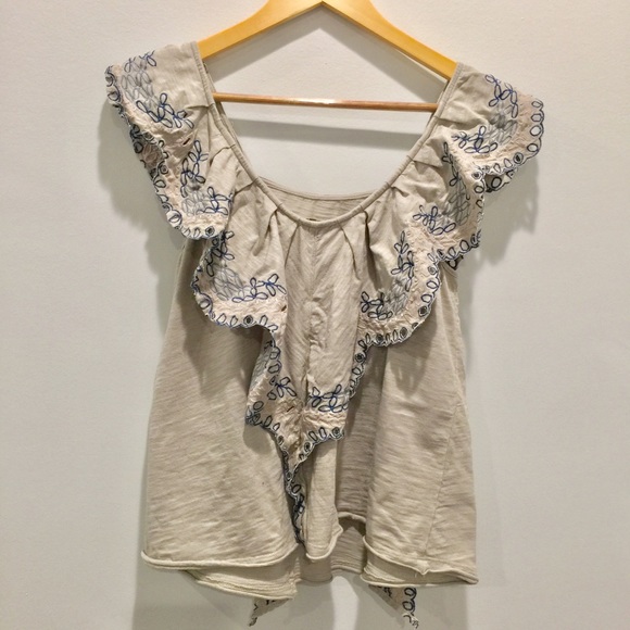 Umgee Ruffle Sleeveless Top - Picture 3 of 7